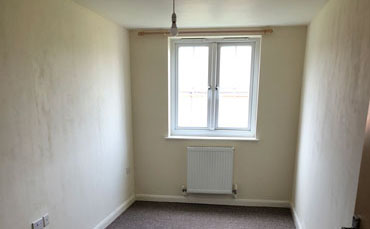 Modern Double Bedroom of 2 bed apartment in Weston Super Mare